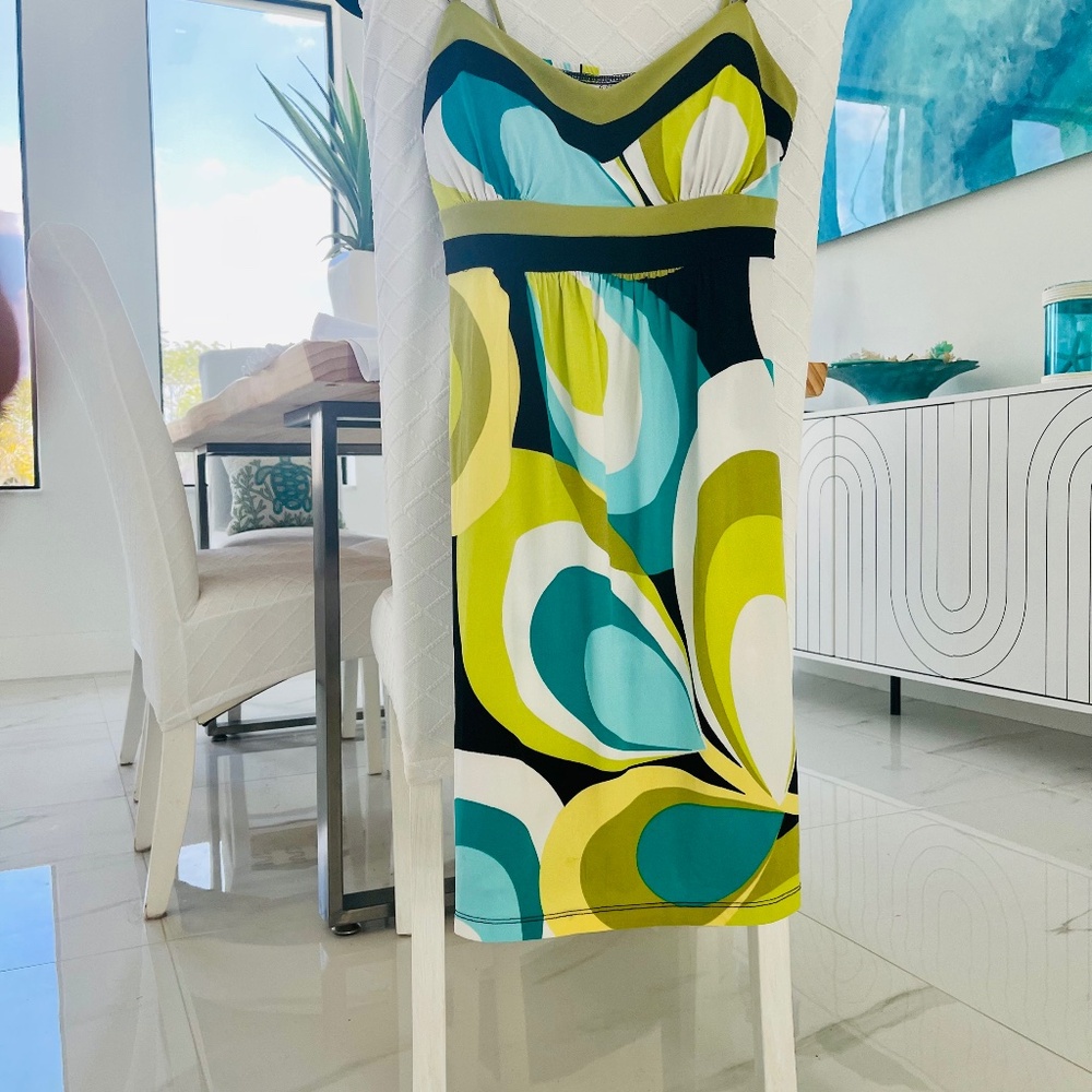 Spaghetti Strap Mod Dress